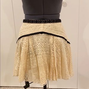 Free People lined skirt